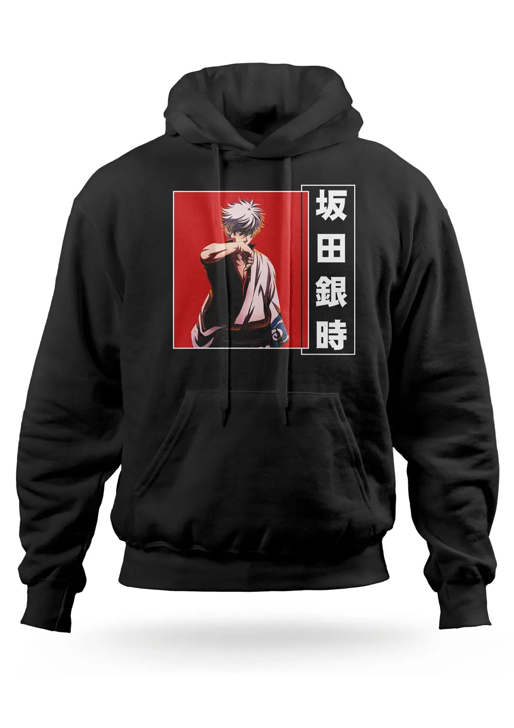 Felpa Gintoki Sakata Anime Gintama con Cappuccio