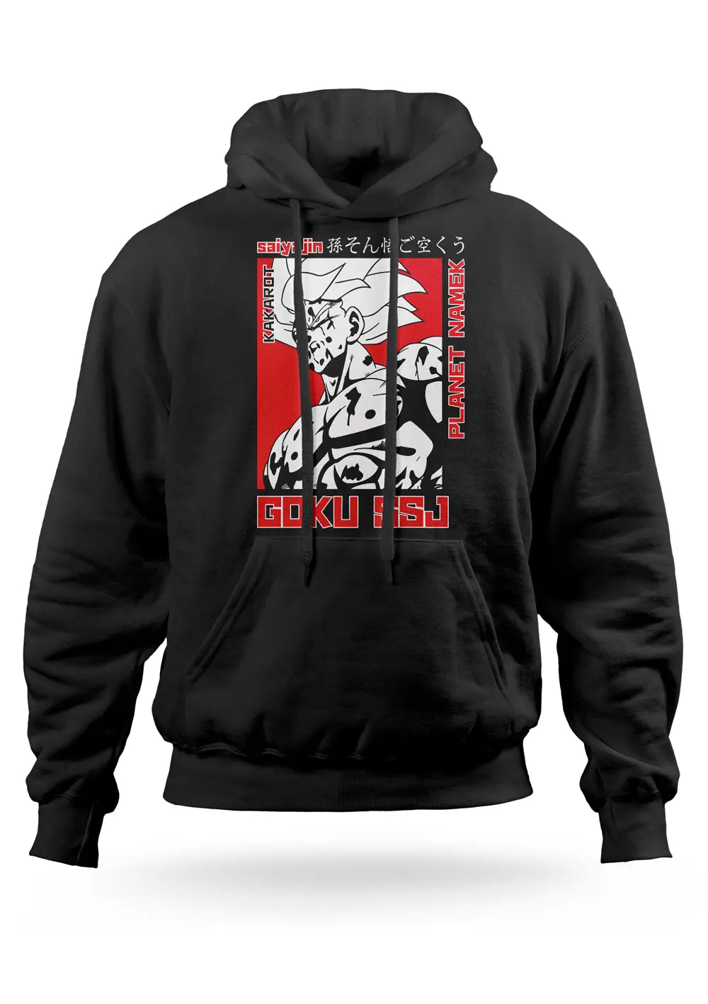 Felpa con cappuccio Goku Super Sayan Dragon Ball Z Anime
