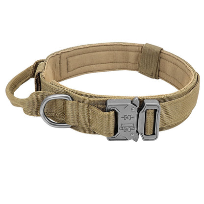 Military Tactical Dog Collar & Leash