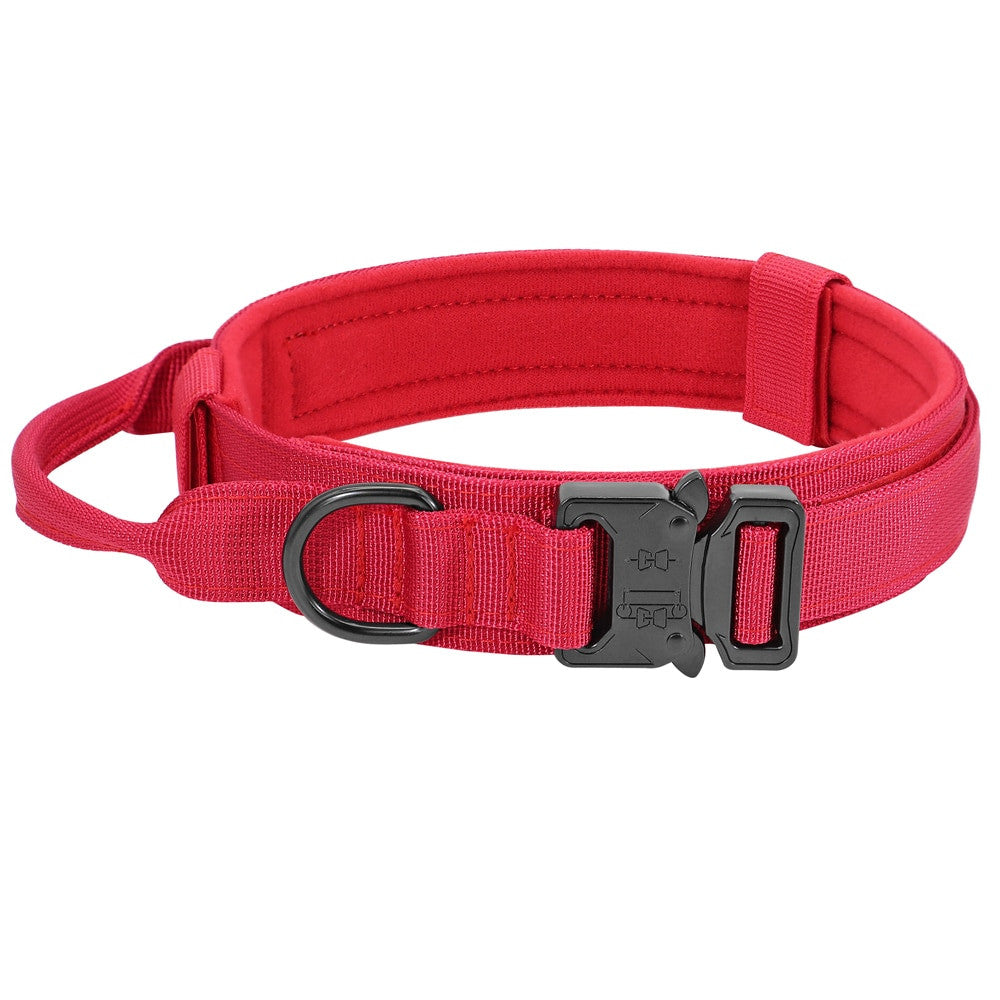 Military Tactical Dog Collar & Leash