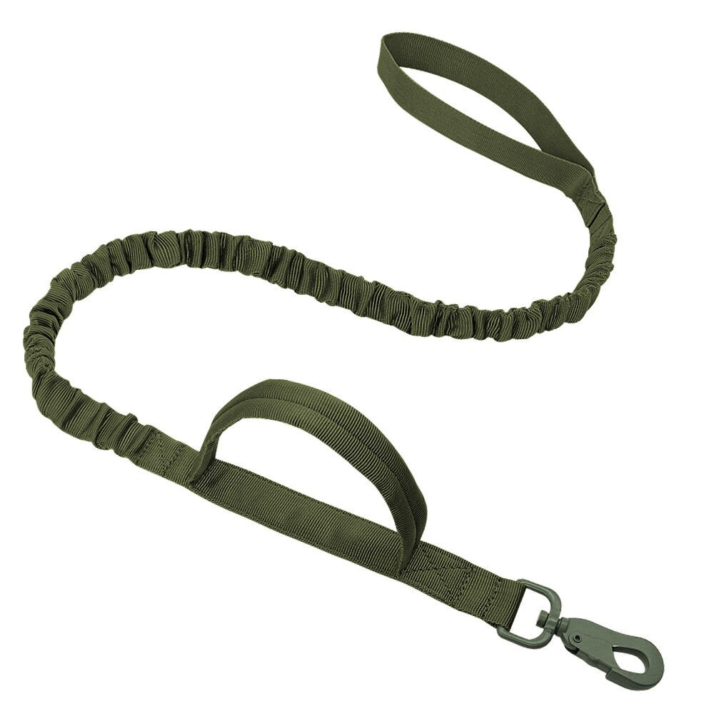Military Tactical Dog Collar & Leash