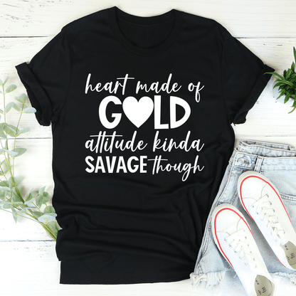 Heart Made Of Gold Tee