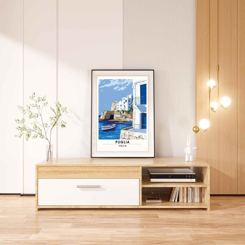 Impression Puglia  - Affiche de voyage Puglia, Italie