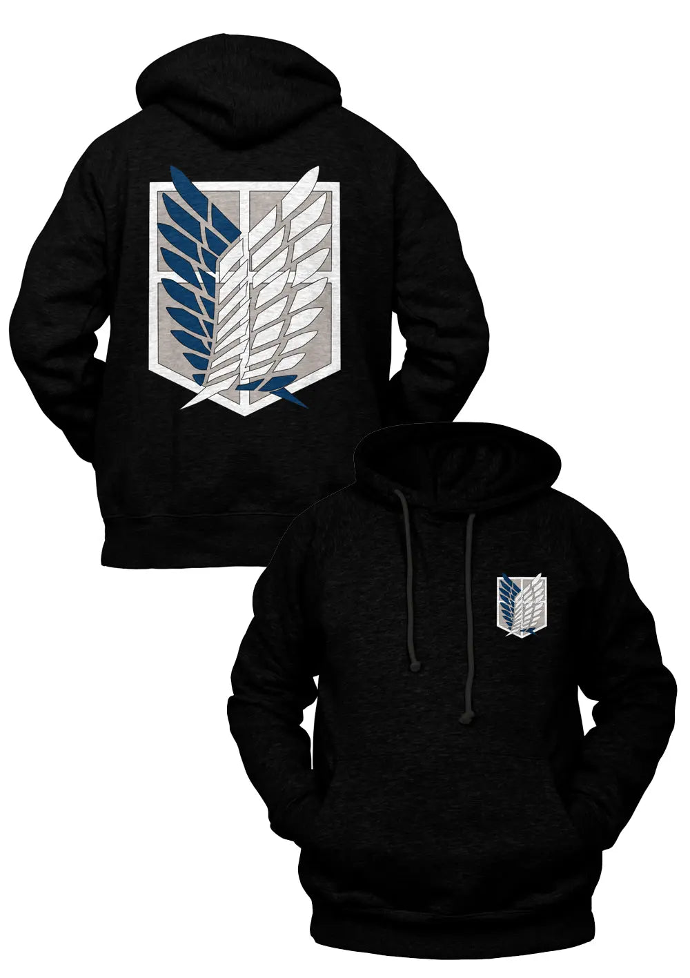 Felpa con cappuccio Corpo di Ricerca Attack on Titan L'attacco dei Giganti Anime