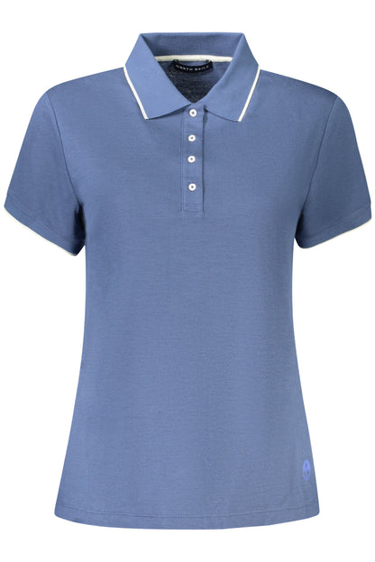 NORTH SAILS DAMEN KURZARM POLO BLAU-0