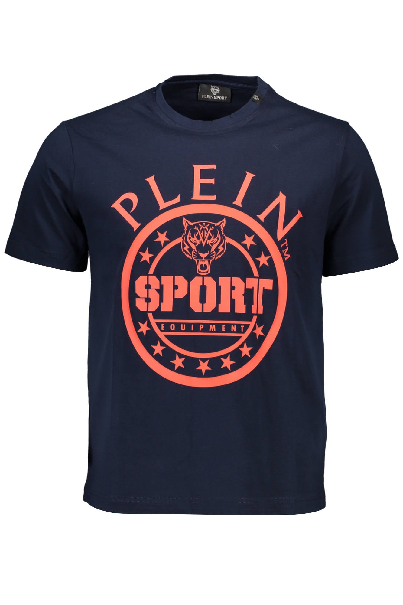 PLEIN SPORT KURZARM-T-SHIRT MÄNNER BLAU-0