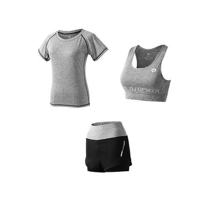 5Pcs Women's Yoga Sets Outdoor Running Yoga Quick Dry