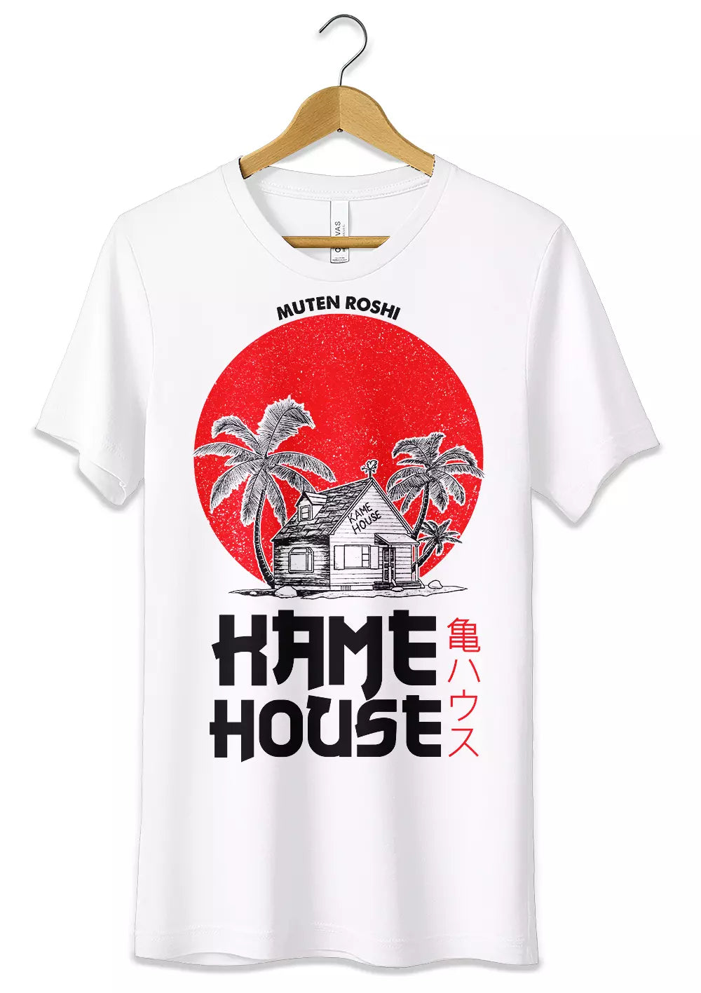 T-Shirt Kame House Genio delle Tartarughe Maglietta Dragon Ball