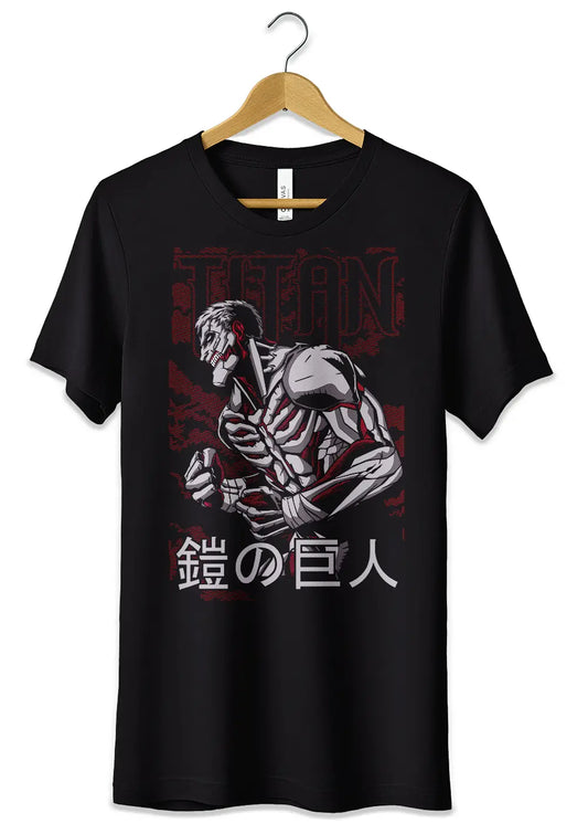 T-Shirt Maglietta Attack on Titan Armored Anime