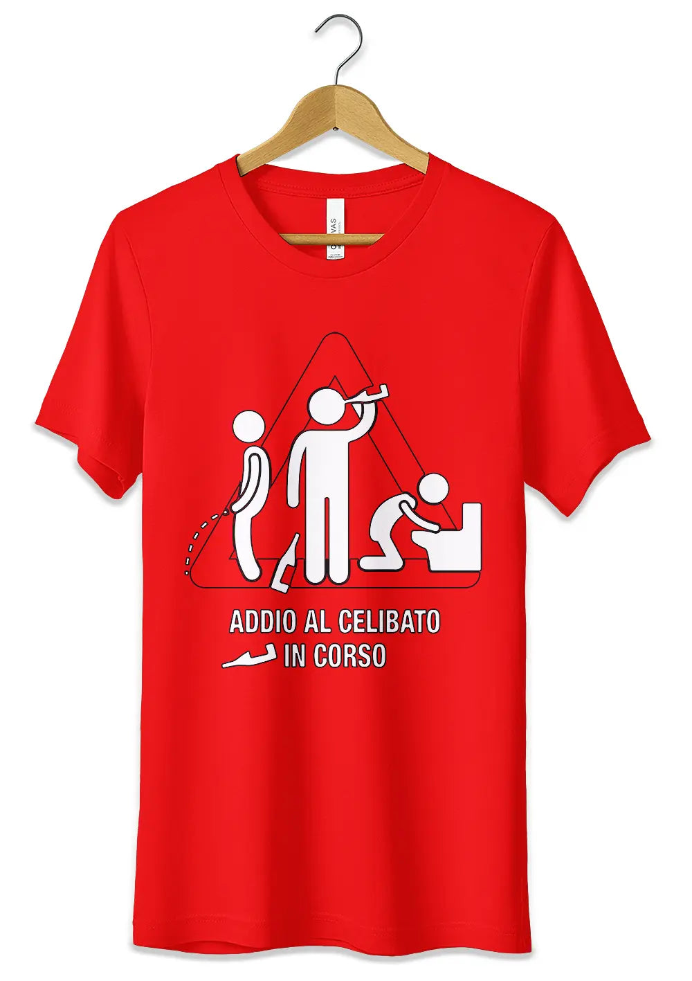 T-Shirt Maglietta Addio al Celibato In Corso