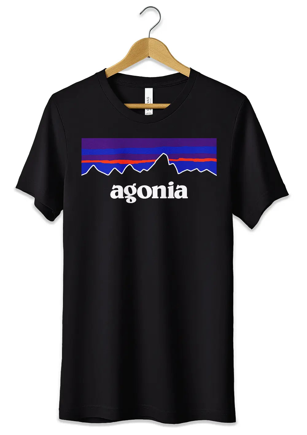 T-Shirt Maglietta Agonia Parodia Divertente Patagonia