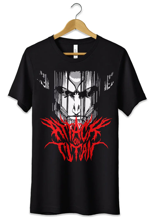 T-Shirt Maglietta Attacco dei Giganti Eren