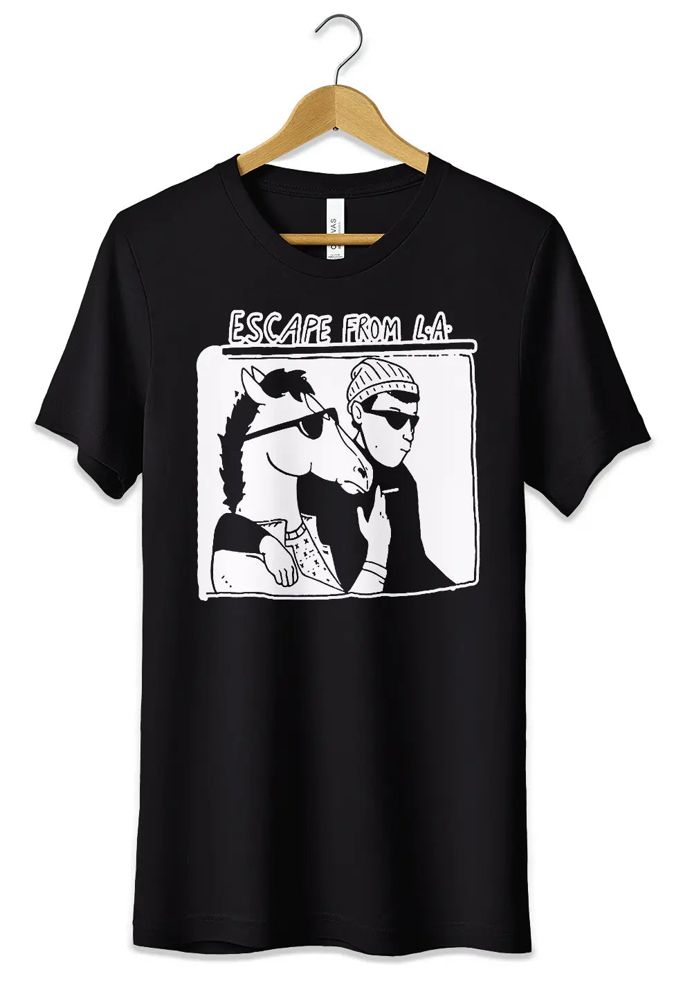 T-Shirt Maglietta Bojack Horseman Escape From L.A.