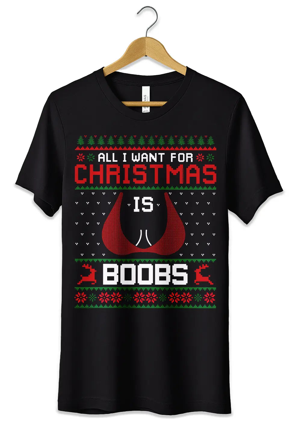 T-Shirt Maglietta Natalizia Ironica Christmass Style