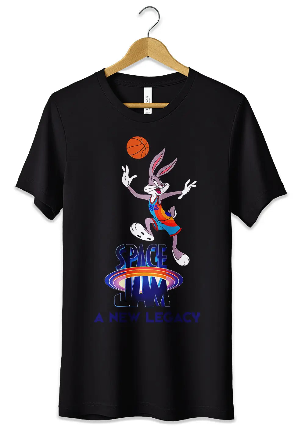 T-Shirt Maglietta Bugs Bunny Space Jam Looney Tunes