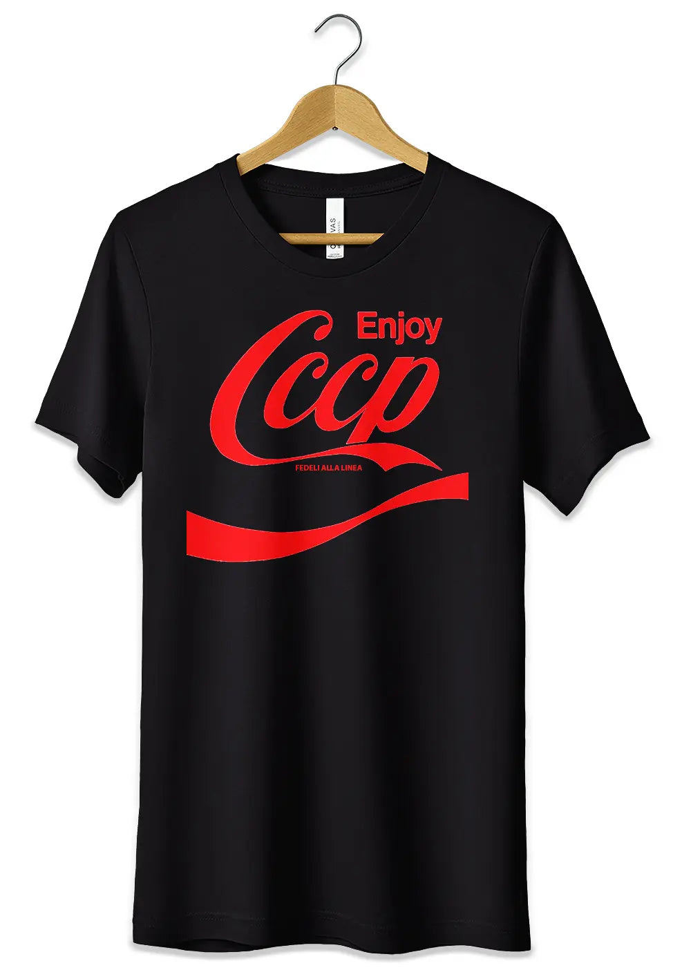 T-Shirt Maglietta Album Enjoy CCCP Fedeli alla Linea