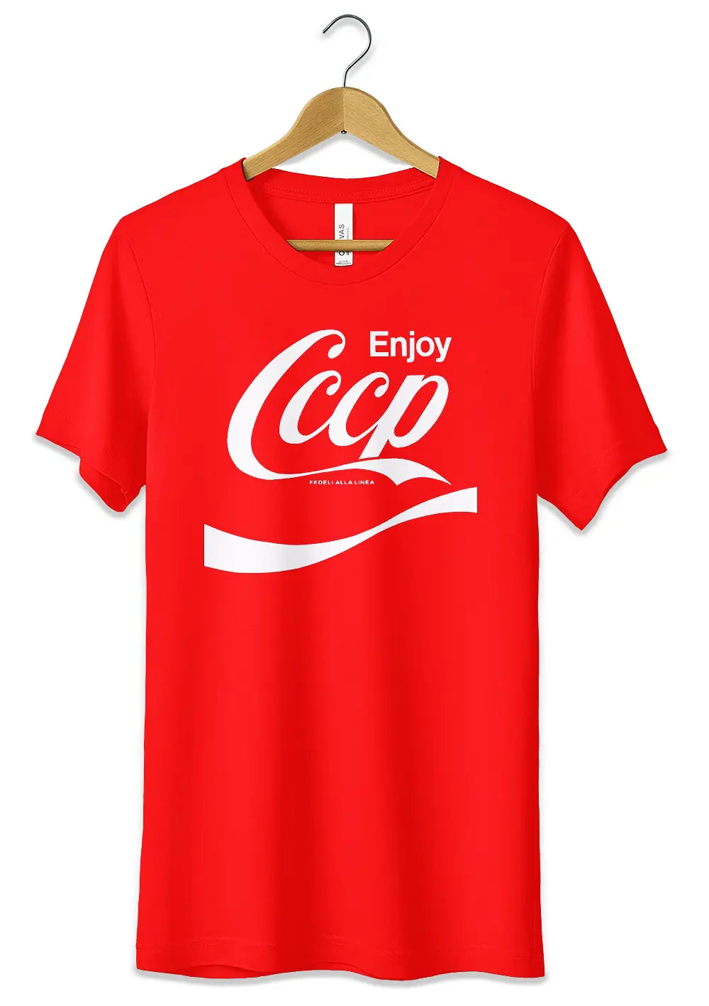 T-Shirt Maglietta Album Enjoy CCCP Fedeli alla Linea