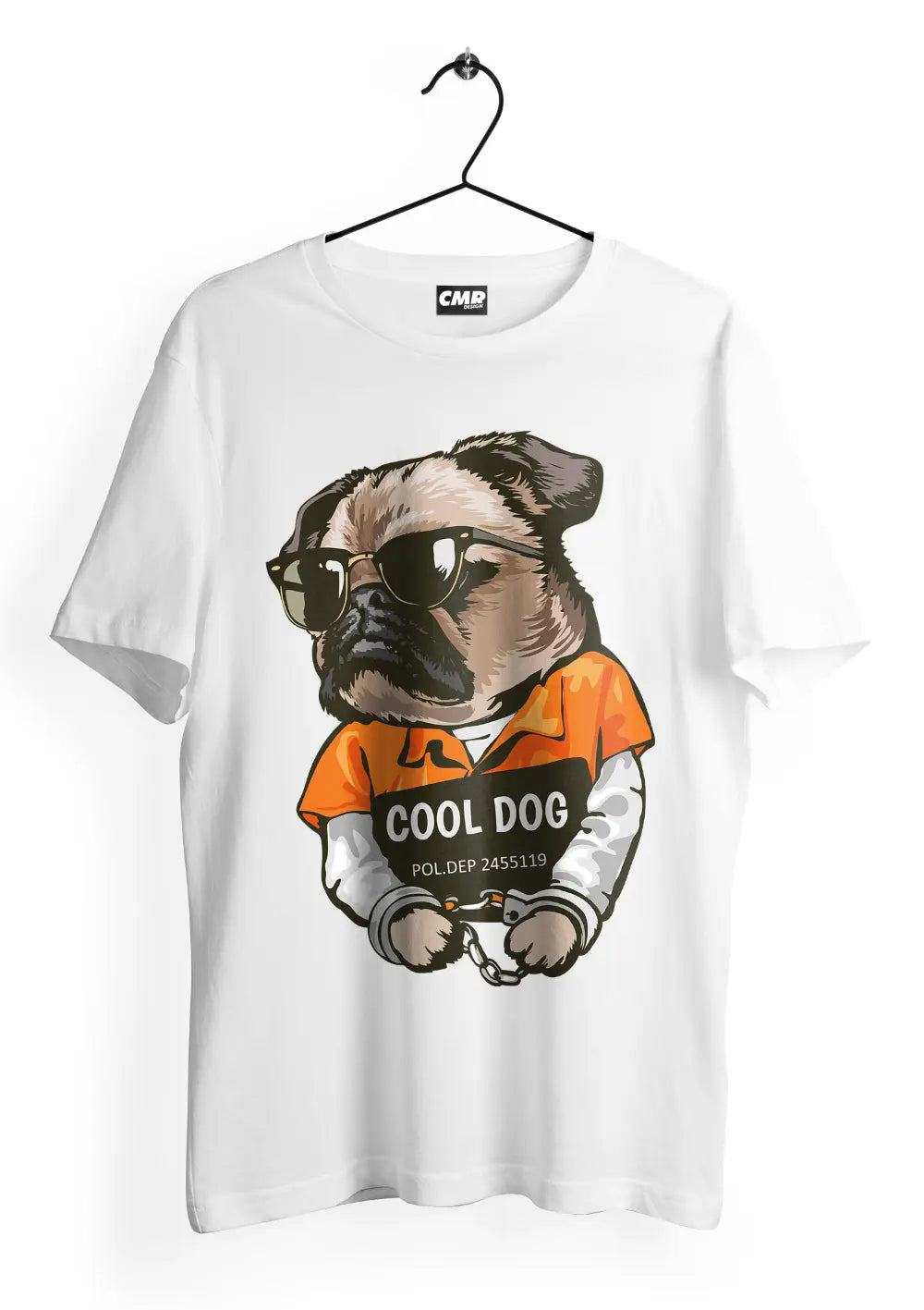 T-Shirt Maglietta Cool Dog Urban Oversize