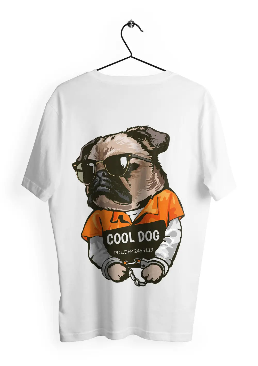 T-Shirt Maglietta Cool Dog Urban Oversize