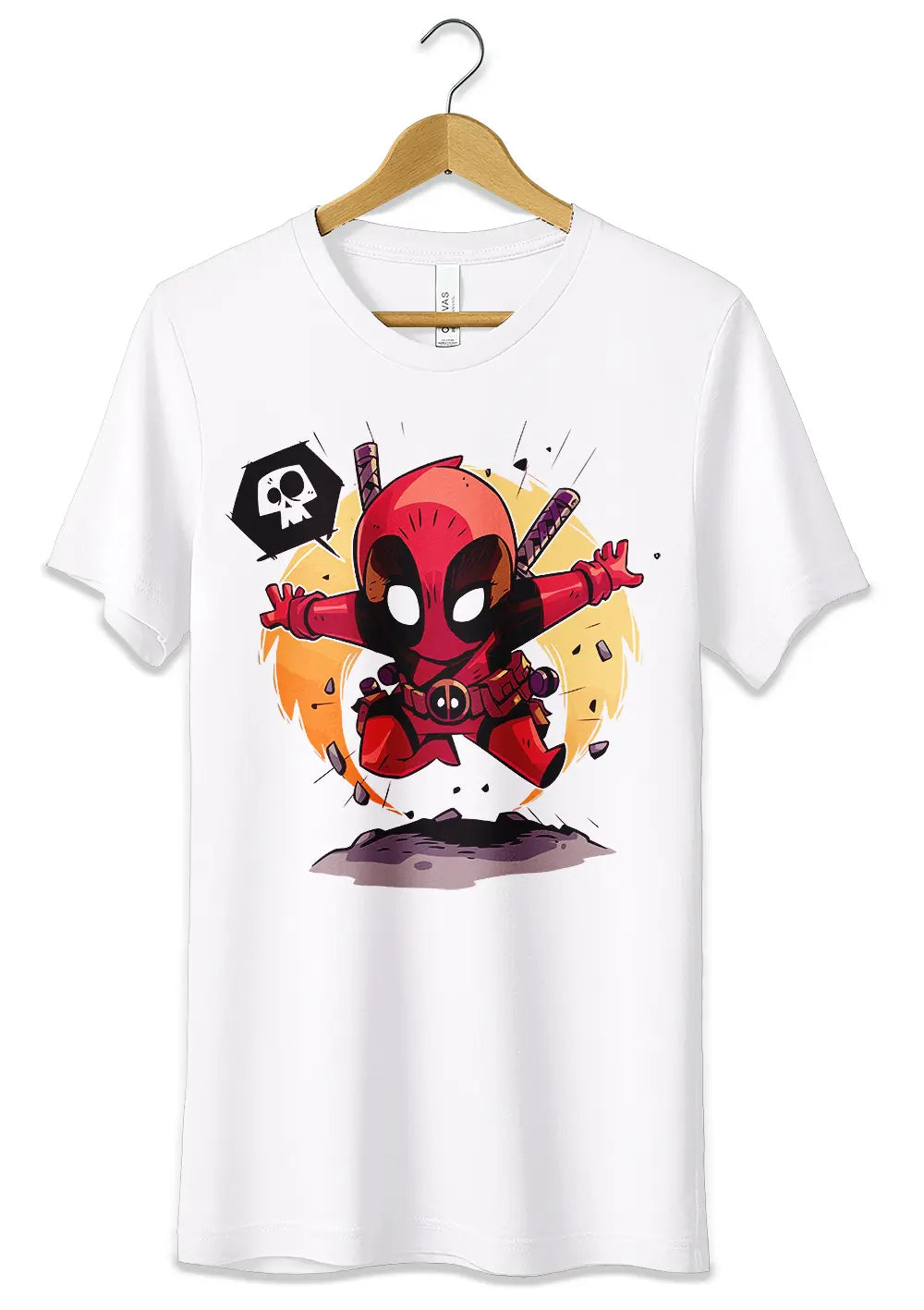 T-Shirt Maglietta Deadpool Supereroi