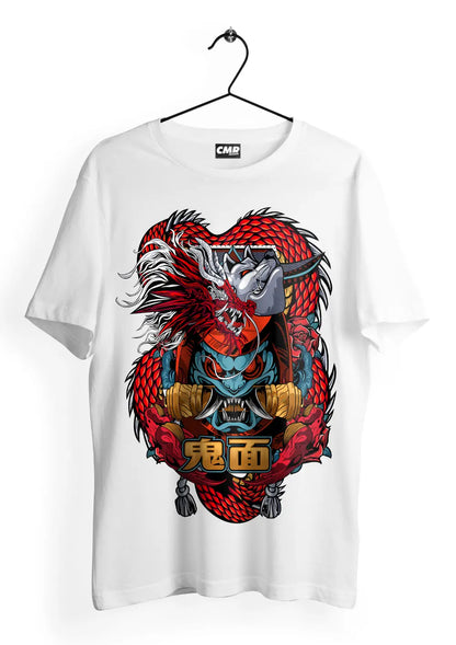 T-Shirt Maglietta Dragone Giapponese Tribale Urban Style