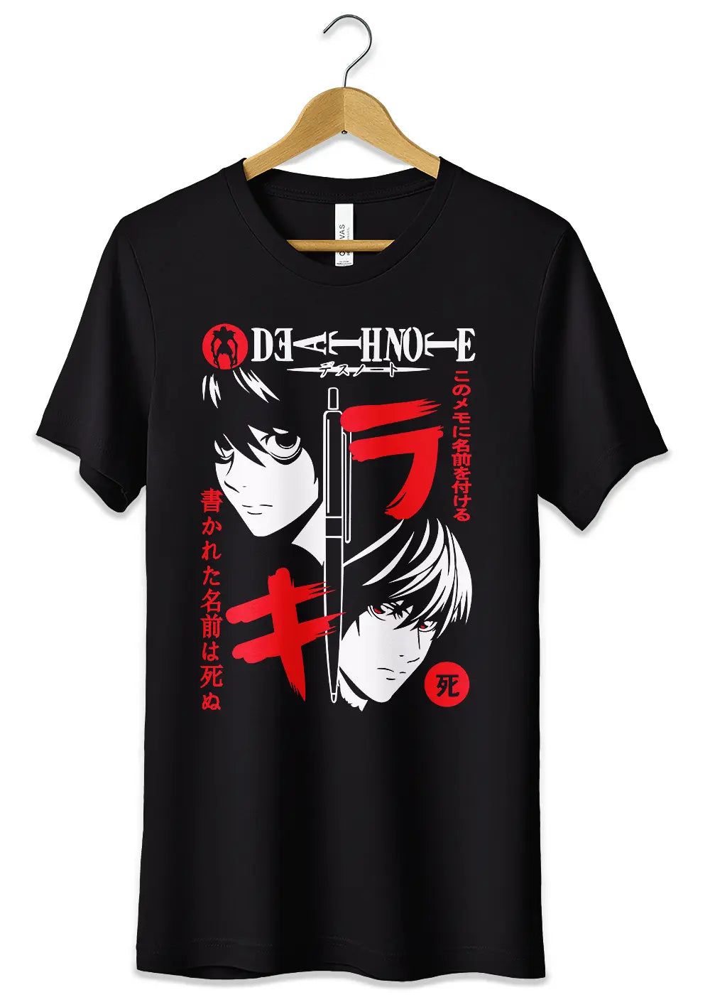 T-Shirt Maglietta Fans Death Note Anime