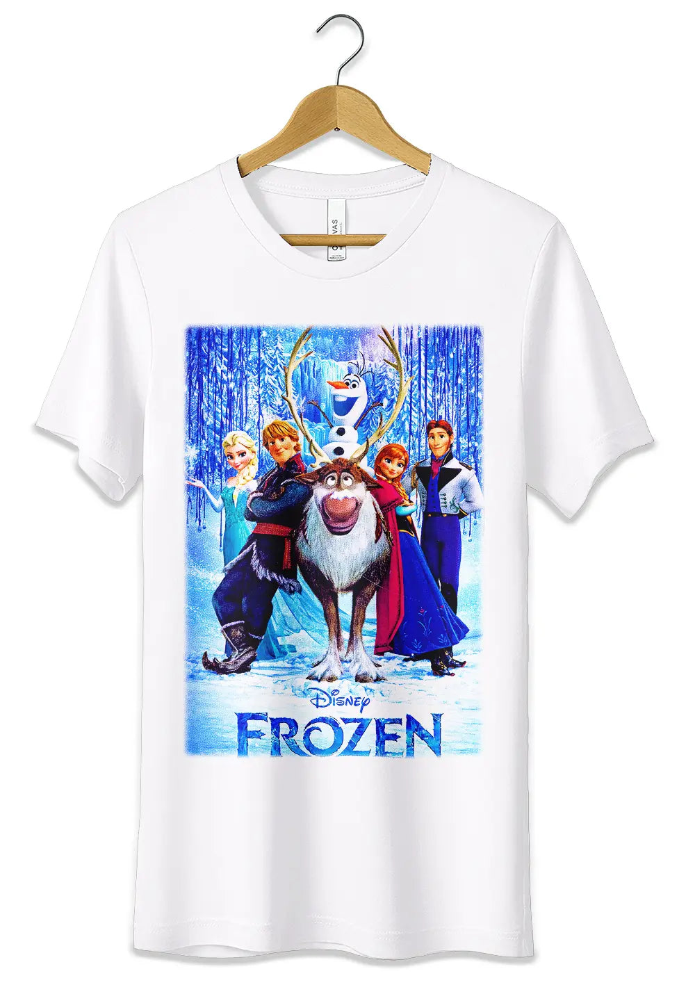 T-Shirt Maglietta Frozen Cartoon Disney