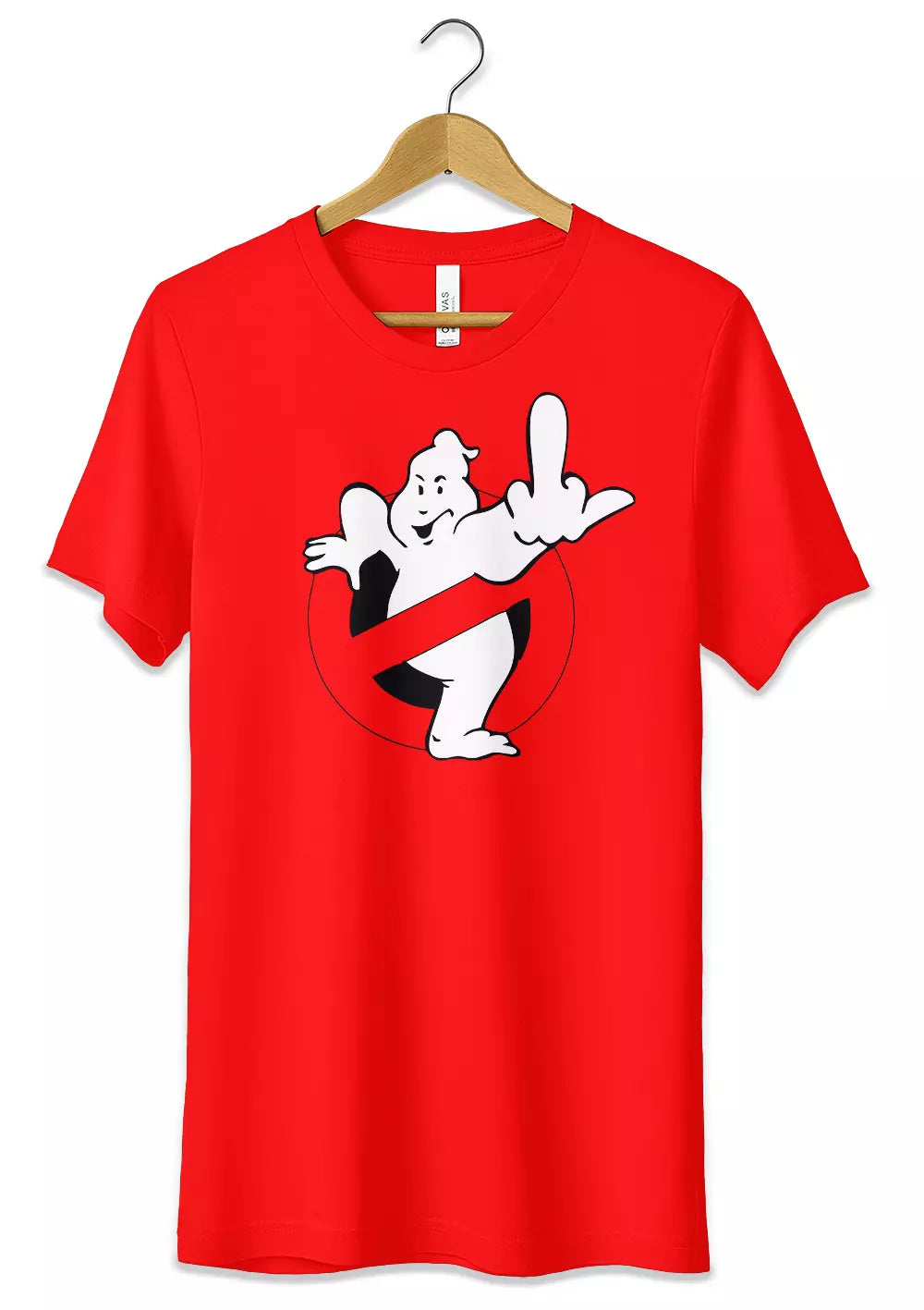T-Shirt Dito Medio Maglietta Ghostbusters Uomo Donna Bambino