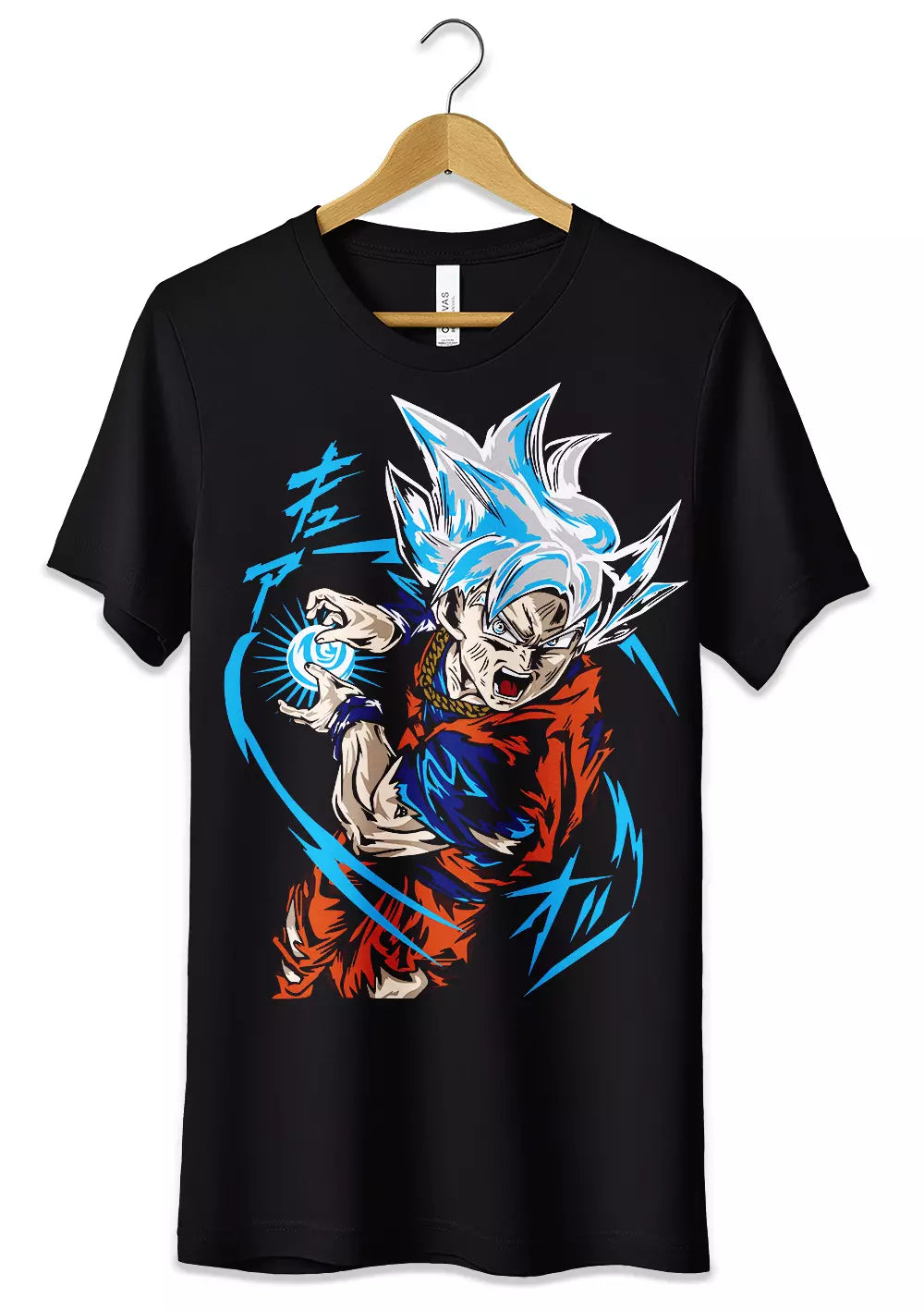 T-Shirt Goku Onda Energetica Maglietta Dragon Ball