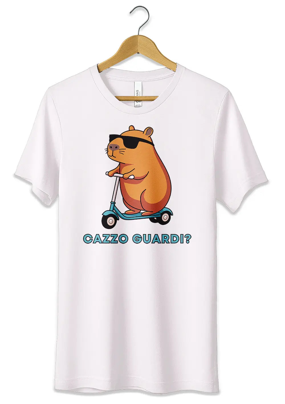 T-Shirt Maglietta Cazzo Guardi? Frase Divertente Meme