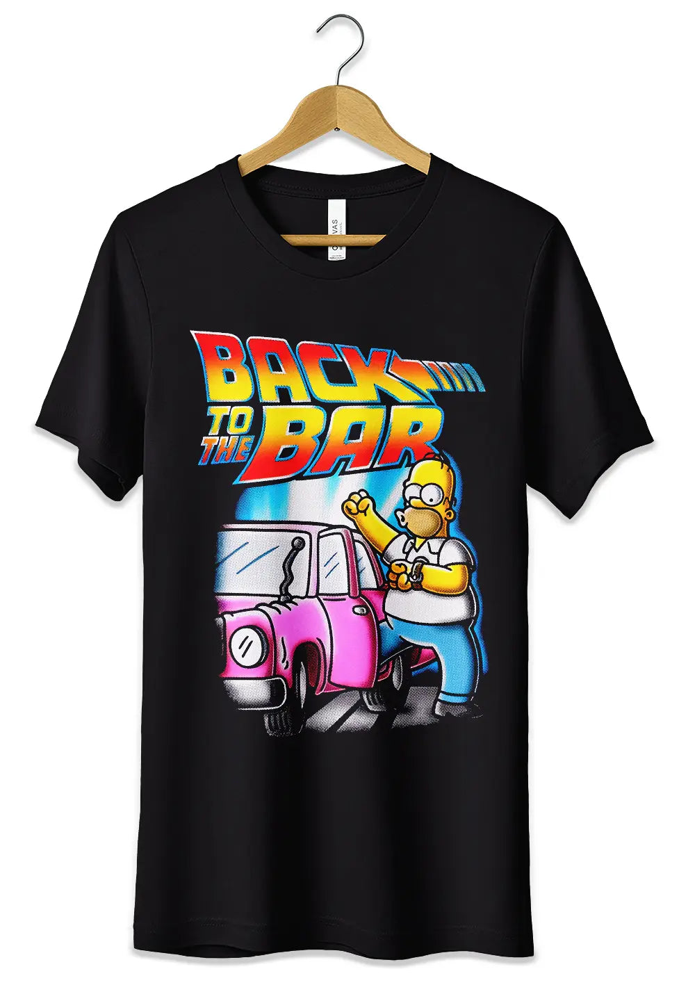 T-Shirt Maglietta Homer Simpson Back to the bar