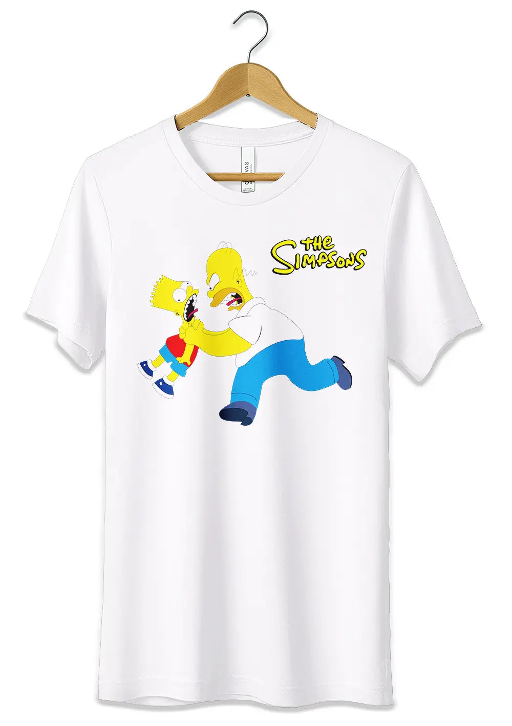 T-Shirt Maglietta The Simpson Homer vs Bart