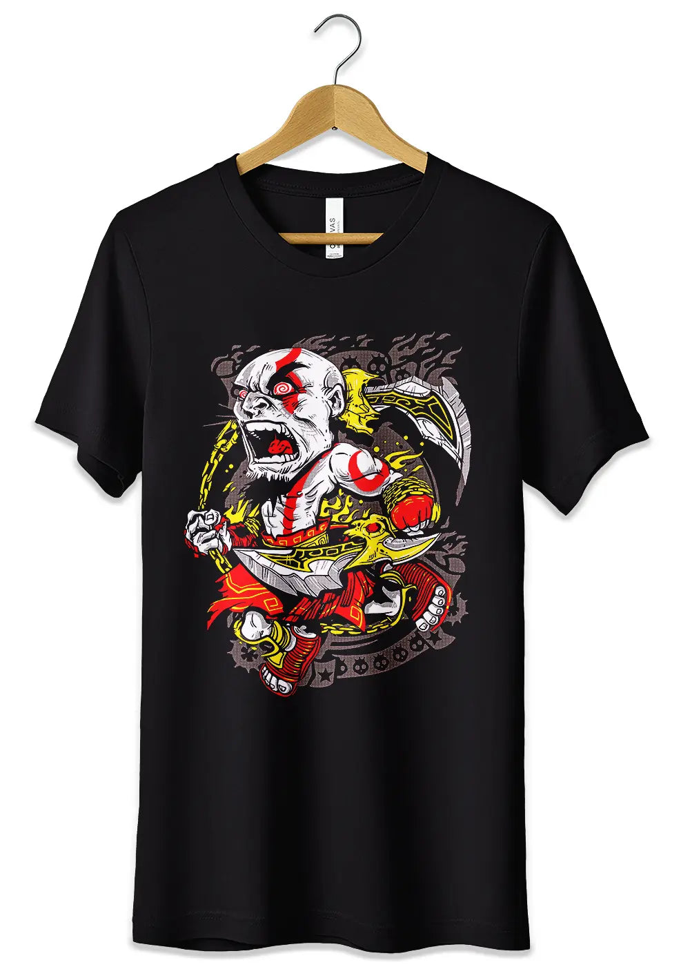 T-Shirt Maglietta Kratos Jigsaw Style