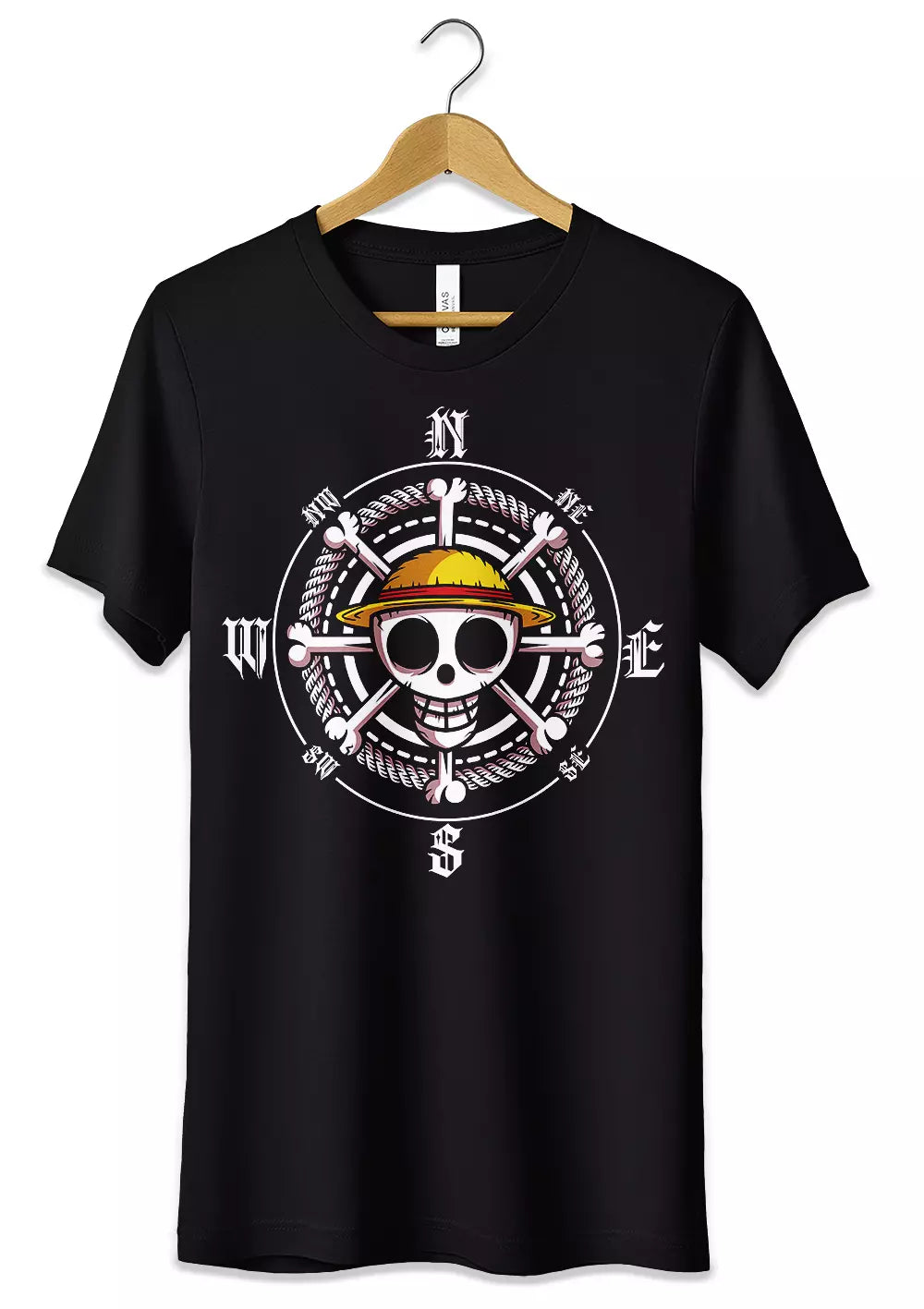 T-Shirt Maglietta Anime Teschio One Piece
