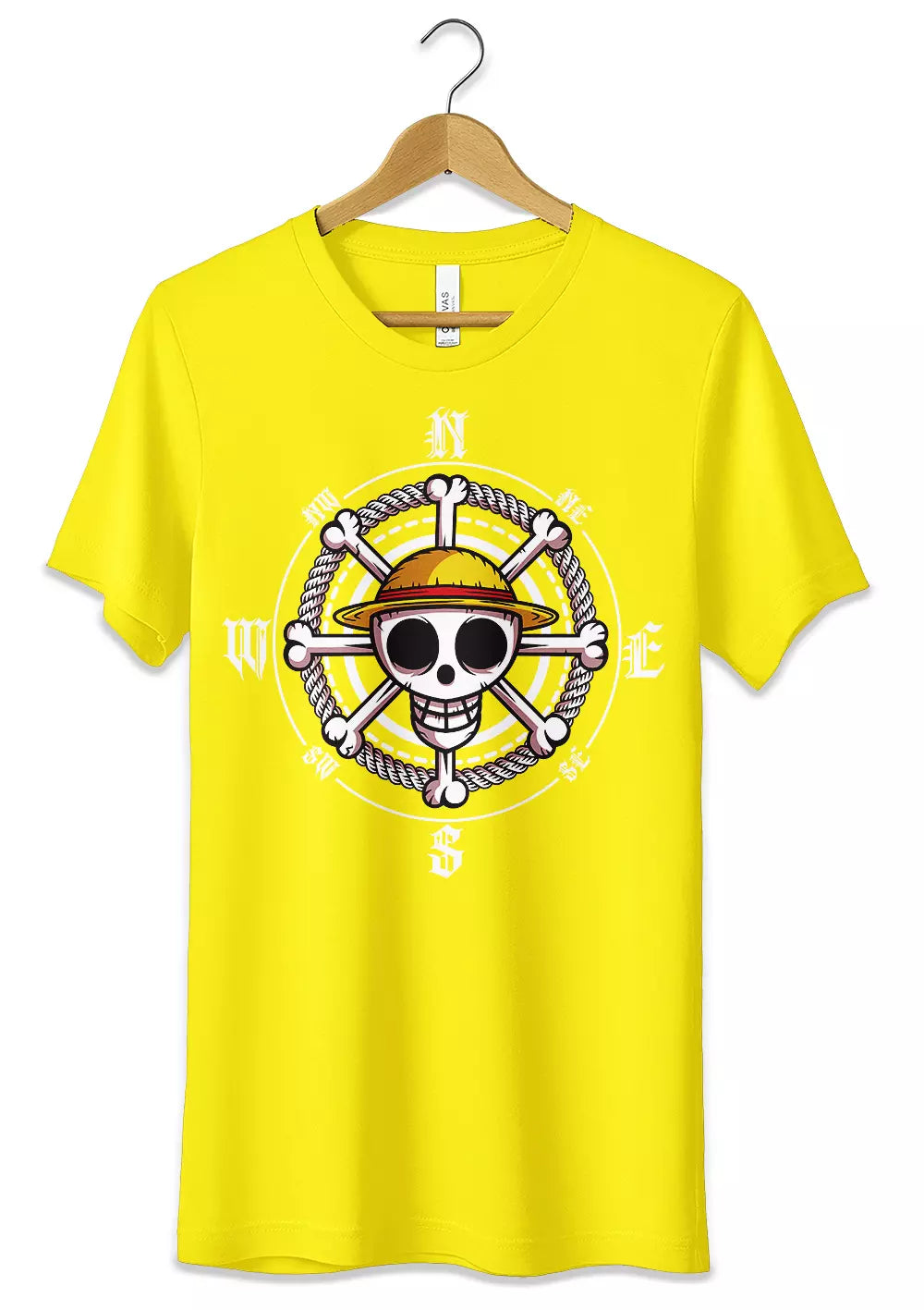 T-Shirt Maglietta Anime Teschio One Piece