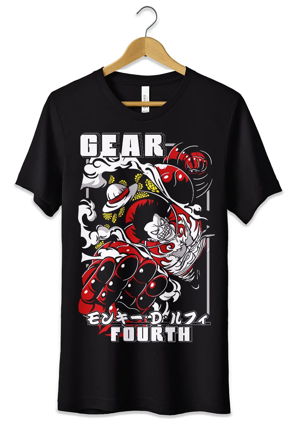 T-Shirt Maglietta Luffy Rubber Cappello di Paglia Anime One Piece