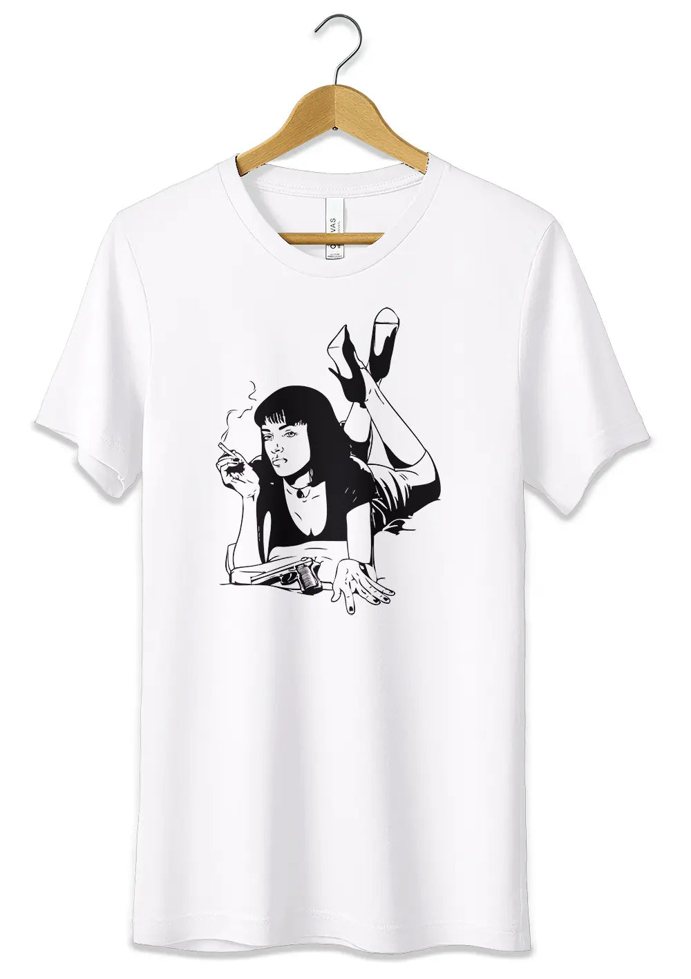 T-Shirt Maglietta Mia Wallace Pulp Fiction