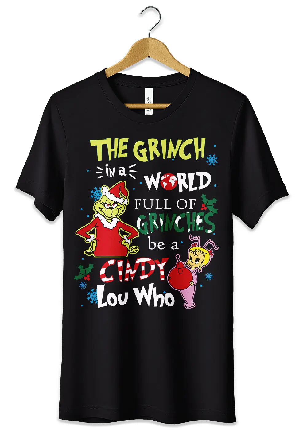 T-Shirt Maglietta il Grinch Christmass Style