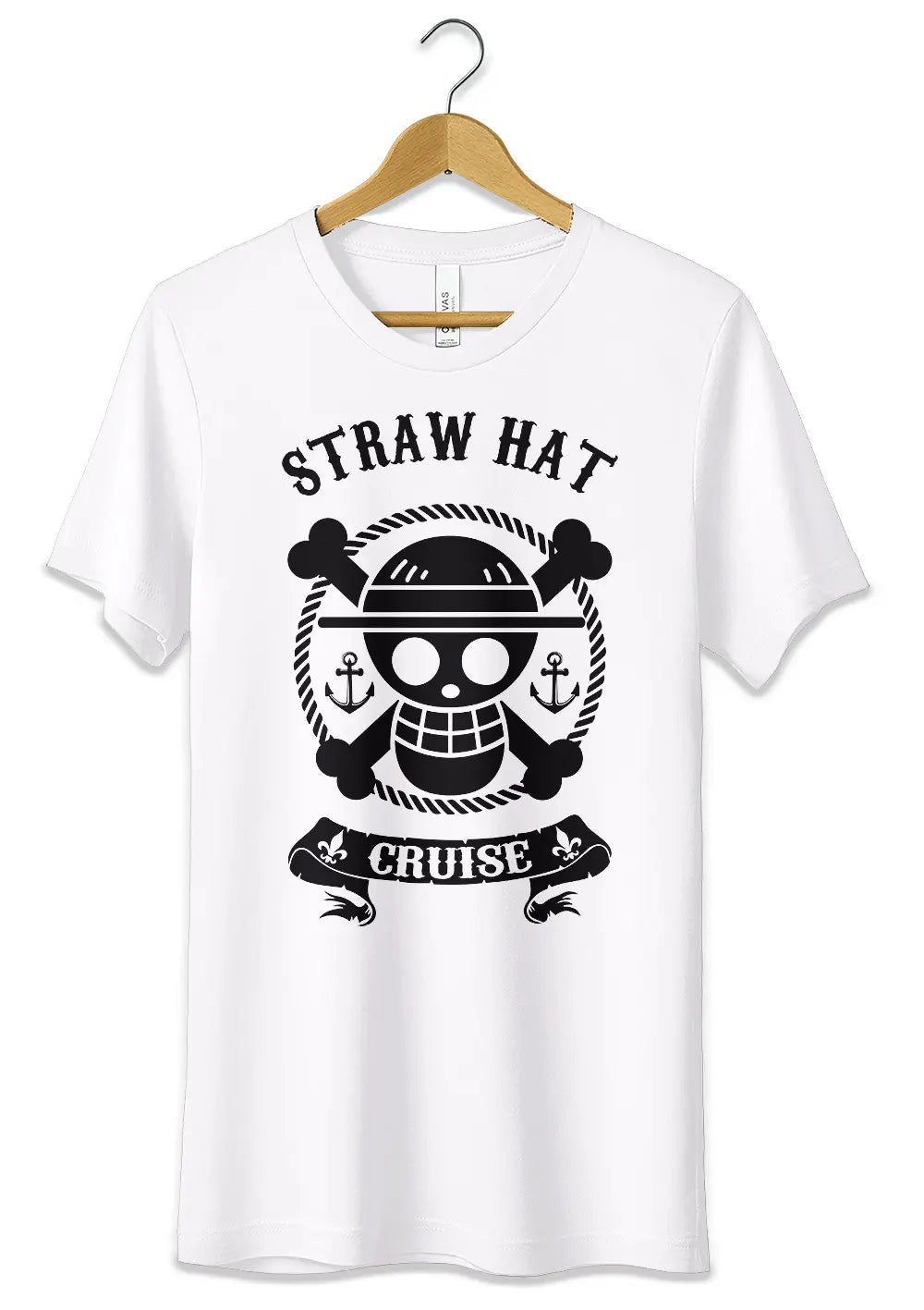 T-Shirt Maglietta Jolly Roger One Piece Bandiera Pirata