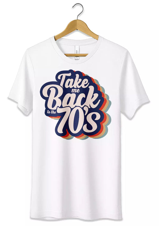 T-Shirt Maglietta Retro Vintage Take me Back Style
