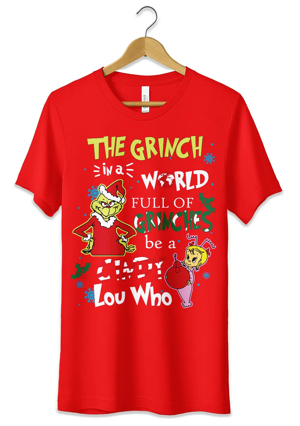 T-Shirt Maglietta il Grinch Christmass Style