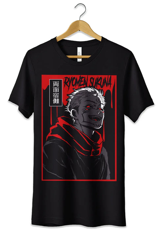 T-Shirt Maglietta Anime Jujutsu Kaisen Ryomen Sukuna