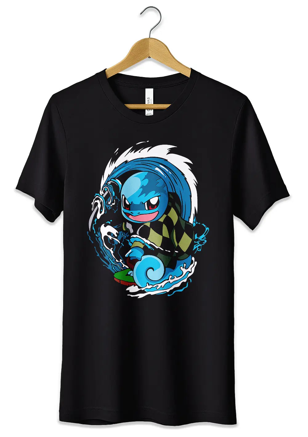 T-Shirt Maglietta Squirtle Pokémon Fan Art