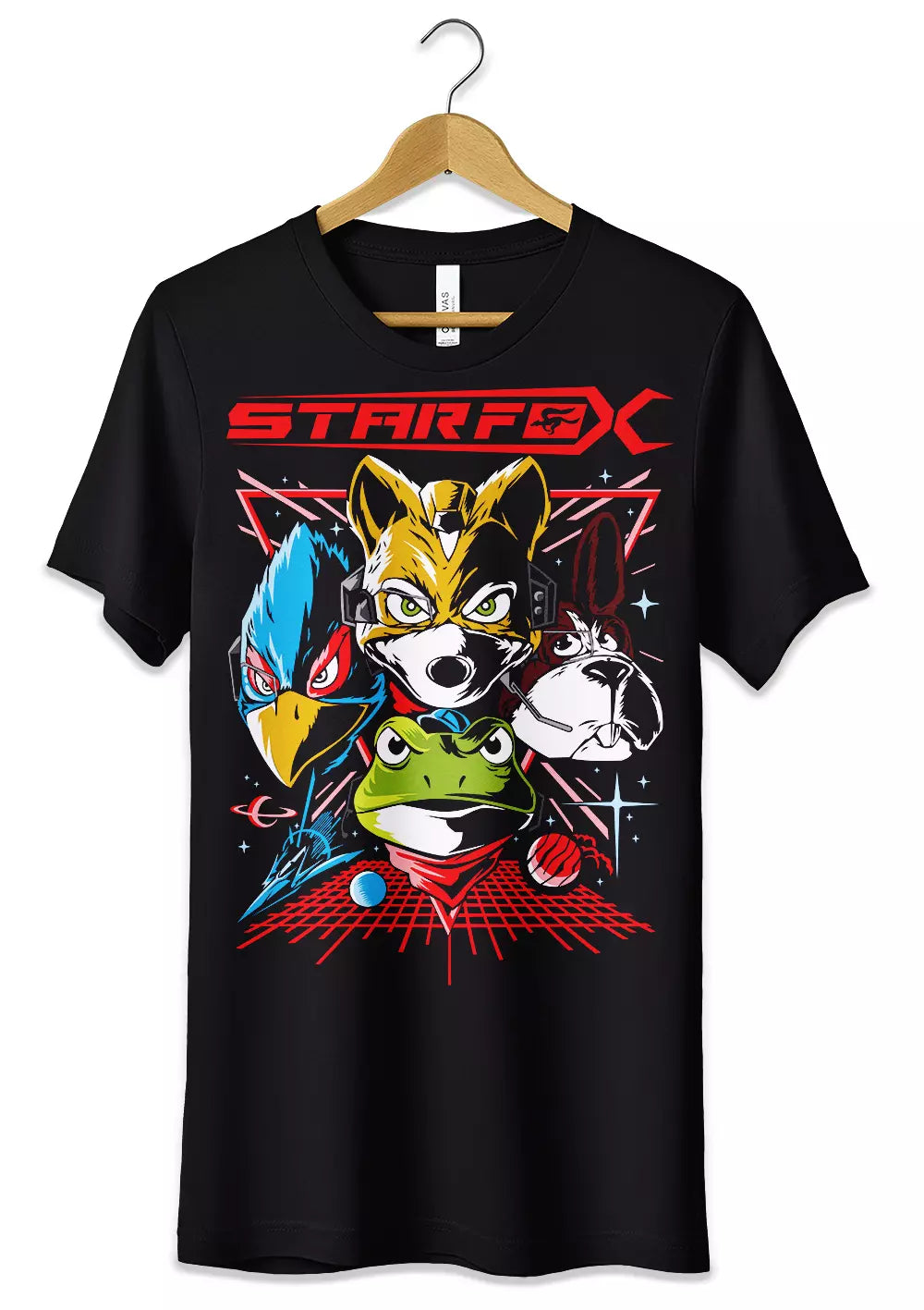 T-Shirt Maglietta Videogames Star Fox