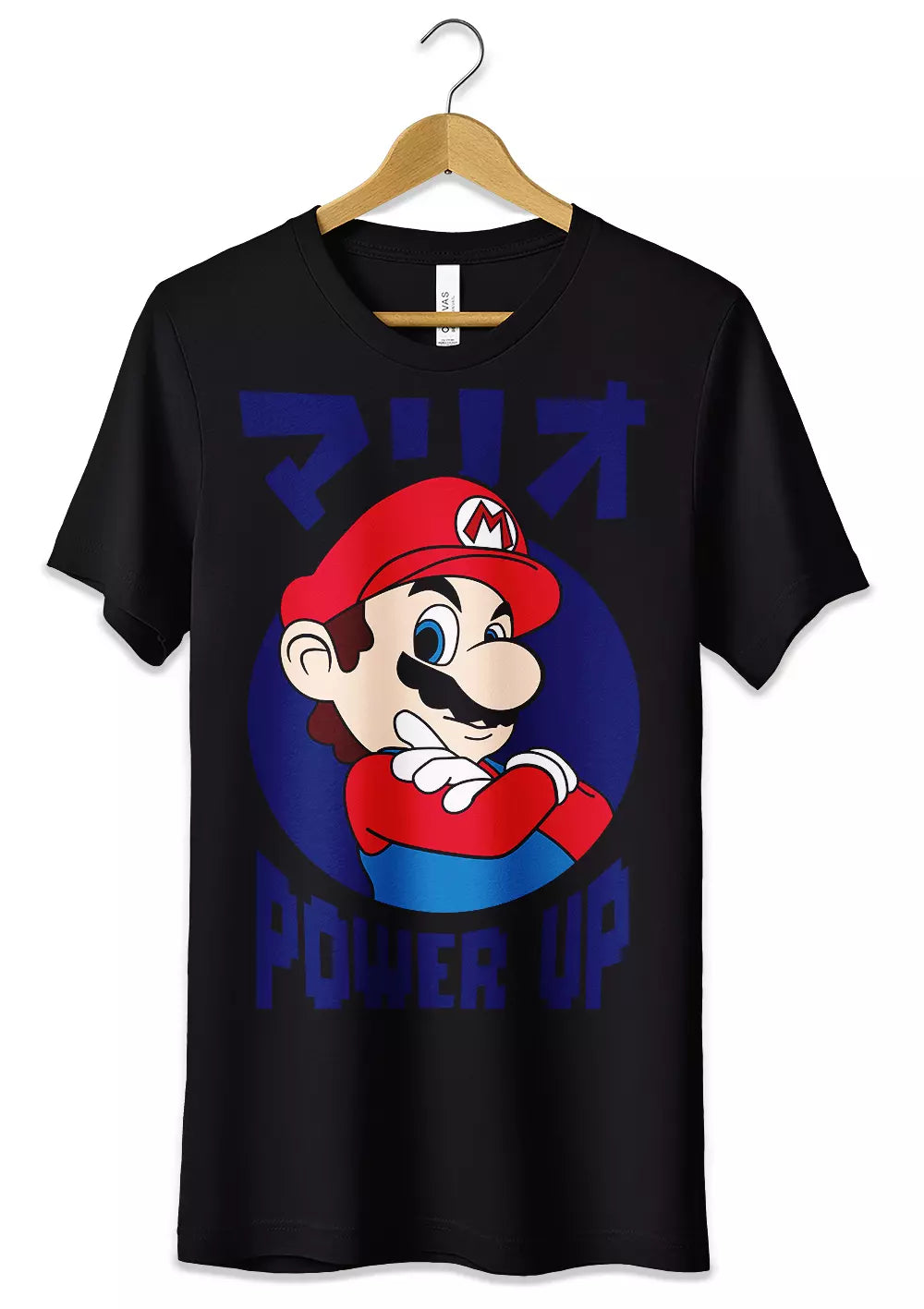 T-Shirt Maglietta Videogames Super Mario Anime Style
