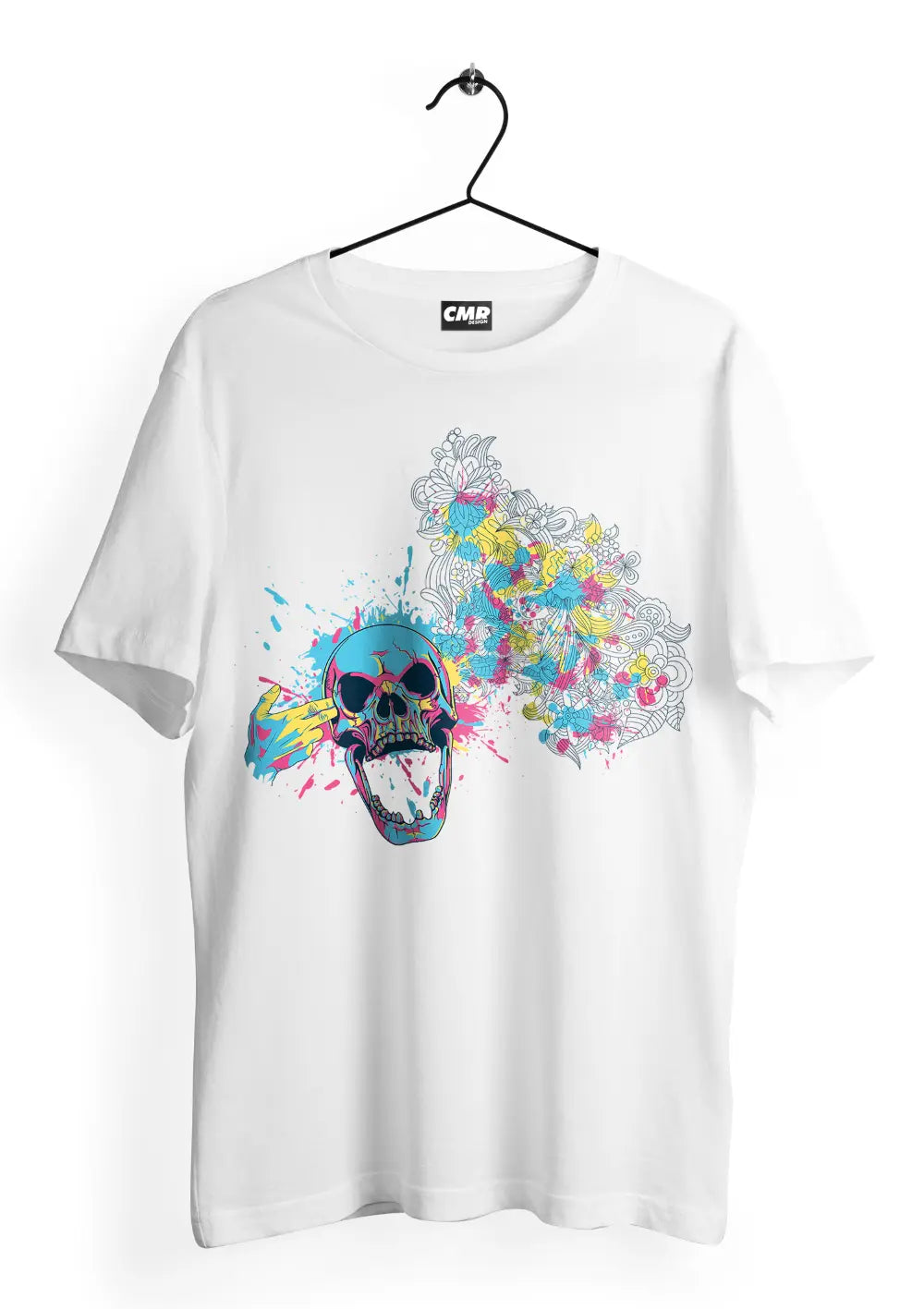 T-Shirt Maglietta Teschio Urban Style Unisex