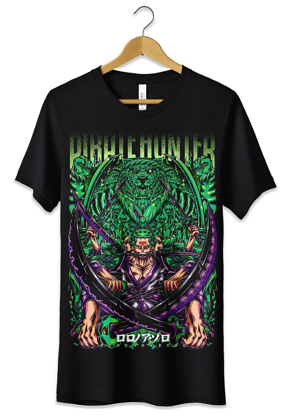 T-Shirt Maglietta Fans Roronoa Zoro Anime One Piece