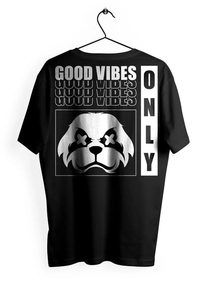 T-Shirt Maglietta Only Good Vibes Urban Oversize